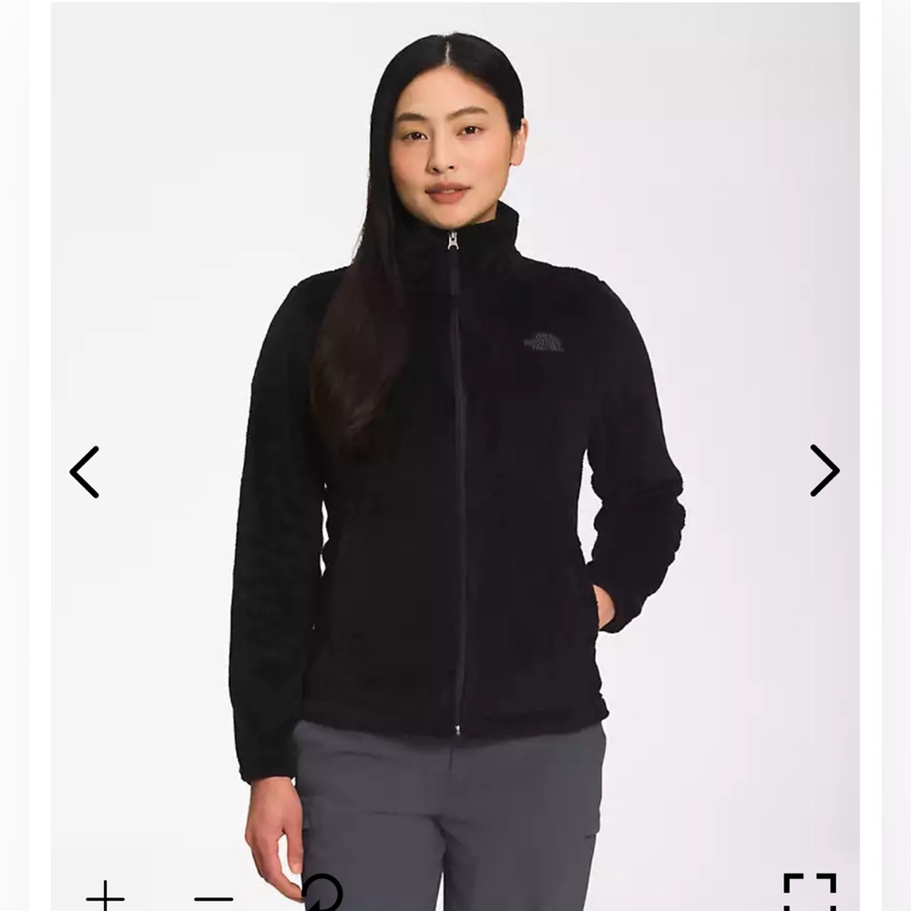 Women’s north face fleece jacket, medium